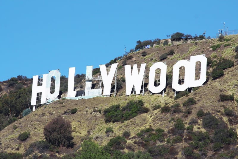 Hollywood sign in Los Angeles